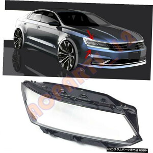 �G�A���p�[�c VW�p�T�[�g2016-2018�̂��߂Ɍ������Ă��������EPC�����ȃw�b�h���C�g�J�o�[+�O���[ Right PC Transparent Headlight Cover + Glue Replace For VW Passat 2016-2018