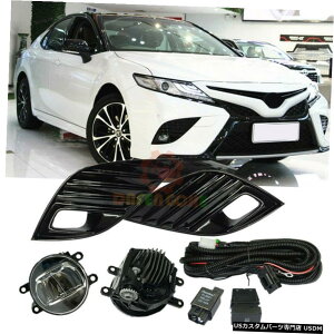 GAp[c g^J2018-2019 XSE SEp̃vtHOvJo[n[lX̃XCb`쓮 Driving Lamp Fog Light Cover Harness Switch For Toyota Camry 2018-2019 XSE SE