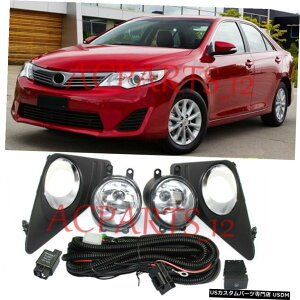 GAp[c 2012-2014̂߂̃g^JnCubhAHV50tHOCghCrOvJo[XCb`Lbg For 2012-2014 Toyota Camry Hybrid AHV50 Fog Light Driving Lamp Cover Switch Kits