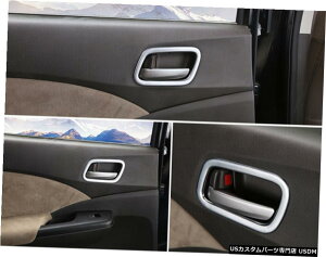 GAp[c z_CRV 2012-2014 4{ABSN[J[CeAnh̃{ÉAgJo[ For Honda CRV 2012-2014 4pcs ABS Chrome Car Interior Handle Bowl Covers Trim