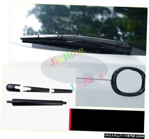 GAp[c 4PCSJ[{t@Co[AEChCp[Jo[g}c_CX-5 2017N2018N̂߂ 4PCS Carbon Fiber Rear Window Wiper Cover Trims For Mazda CX-5 2017-2018