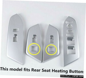 GAp[c 4{N[ABShAEChEXCb`plJo[gtBbĝ߂̃z_CR-V 2017N2018N 4Pcs Chrome ABS Door Window Switch Panel Cover Trim Fit For Honda CR-V 2017-2018