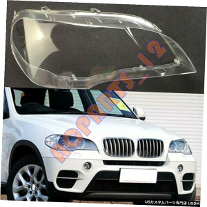 GAp[c BMW X5 E70̂߂2008N2013N1PCSEwbhCgJo[+t̂͌Ă For BMW X5 E70 2008-2013 1Pcs Right Side Headlight Cover +With Glue Replace