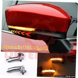 GAp[c }c_3̂߂̃_Ci~bN2017 2018 LEDAr[~[Cg̓ECJ[ For Mazda 3 2017 2018 LED Rear View Mirror Light with Dynamic Turn Signal