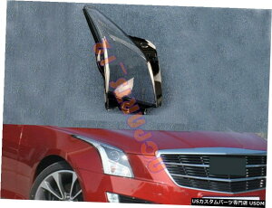 �G�A���p�[�c �L���f���b�NATS 14-18�̂��߂Ɍ������Ă��������E�������w�b�h���C�g�J�o�[+�O���[ Right Side Transparent Headlight Cover + Glue Replace For Cadillac ATS 14-18