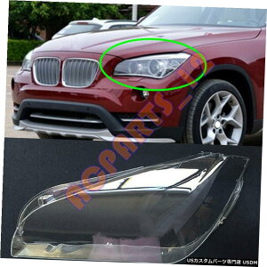 GAp[c BMW X1ڒ܂tĂE84 2010N2015NwbhCgJo[̎t+p1PCS 1PCS For BMW X1 E84 2010-2015 Left Side Headlight Cover Replacement+ With Glue