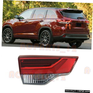 GAp[c g^nC_[2017-2019LEDe[Cgdp For Toyota Highlander 2017-2019 Left Inner Side LED Tail Light Excluding Bulb