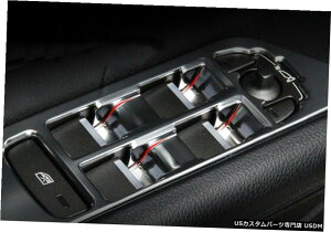 GAp[c h[o[EW[o[CH[N̂߂ɃN[CeAEChEXCb`{^Jo[gtBbg12-18 Chrome Interior Window Switch Button Cover Trim Fit for Range Rove