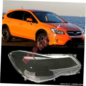 エアロパーツ スバルXV 2012-2016右側のヘッドライトカバーの透明PC +のりのために交換してください For Subaru XV 2012-2016 Right Side Headlight Cover Transparent PC + Glue Replace
