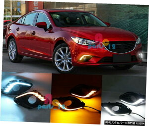 GAp[c 2014?2016CgDRLp}c_AeU6sĂLEDzCg+CG[+ACXu[ LED White+Yellow+Ice Blue Daytime Running Light DRL For Mazda 6 ATENZA 2014~2016
