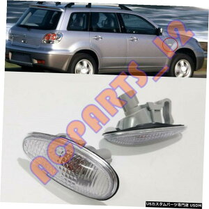 GAp[c 03-05OHAEg_[038;Et{[hCg2PCS For 03-05 Mitsubishi Outlander LeftRight leaf board Light Replacement 2PCS