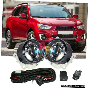 GAp[c OHAEg_[X|[cRVR̂߂̃tHOvtgop[v̔z2007-2015 Fog Light Front Bumper Lamps Wiring for Mitsubishi Outlander Sport RVR 2007-2015