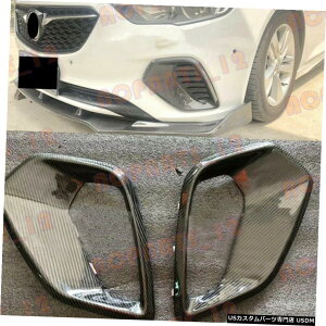 GAp[c rCbN[KGŜ߂ɃJ[{t@Co[tgop[tHOvJo[201719 Carbon Fiber Front Bumper Fog lamps cover For Buick Regal GS 2017-19