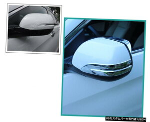 GAp[c z_CRV 2017-2018ɂĂ2PCS ABSN[TChobN~[Jo[gt[ 2PCS ABS Chrome Side Rearview Mirror Cover Trim Frame For Honda CRV 2017-2018