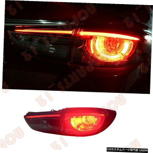 GAp[c }c_6̏ꍇ201315 1yAe[u[LCgLEDbh038;ubNAZuĂ For Mazda 6 2013-15 1 Pair Tail Brake Light LED RedBlack Assembly Replace