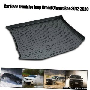 Floor Mat W[vOh`FL[2012-2020po[J[SAgNtA}bgveN^[ Rubber Cargo Rear Trunk Floor Mat Protector for Jeep Grand Cherokee 2012-2020