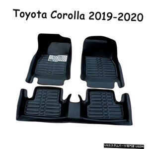 Floor Mat 20192020g^J[J[tA}bgXPEU[Ci[}bgɓK Fits for 2019 2020 Toyota Corolla Car Floor Mat XPE Leather Liner Mats