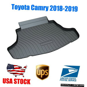 Floor Mat g^J2018-2019po[hAJ[SCi[gNtA}bg Rubber Waterproof Rear Cargo Liner Trunk Floor Mat for Toyota Camry 2018-2019