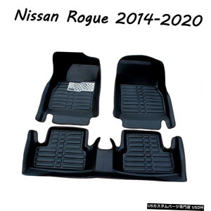 Floor Mat ���Y���[�O2014-2018XPE����~�ߕی�}�b�g�p�J�[�t���A���C�i�[�}�b�g Car Floor Liner Mats for Nissan Rogue 2014-2018 XPE Anti-Slip Protection Mat �y���s�A���i�z