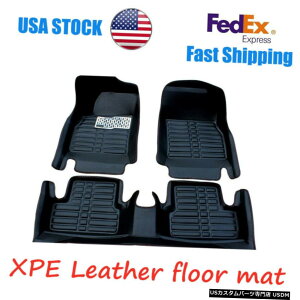 Floor Mat �g���^RAV42007-2011�J�[�t���A�}�b�g�t�����g�����A���C�i�[XPE���U�[�}�b�g�p For Toyota RAV4 2007-2011 Car Floor Mats Front  Rear Liner XPE Leather Mat