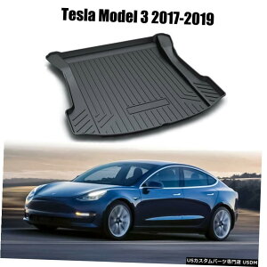 Floor Mat �e�X�����f��3�g�����N�}�b�g�p�J�[�S���C�i�[�S�V��^�g�����N�ی�t���A�}�b�g For Tesla Model 3 Trunk Mats Cargo Liner All Weather Trunk Protection Floor Mat �y���s�A���i�z