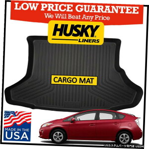 Floor Mat nXL[Ci[EFU[r[^[J[StA}bg2010-2014g^vEXubNɓK Husky Liners Weatherbeater Cargo Floor Mat fits 2010-2014 Toyota Prius BLACK
