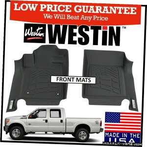 Floor Mat Westin Wade Sure-FittgtA}bg12-16tH[hF-350N[Luitbgpbhtj Westin Wade Sure-Fit Front Floor Mats 12-16 Ford F-350 Crew Cab w/ Left Foot Pad