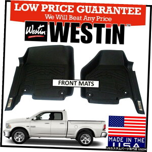 Floor Mat WestinSure-Fit�J�X�^�����`�t�����g�t���A�}�b�g��2012-2018Dodge Ram 1500�ɓK�� Westin Sure-Fit Custom Molded Front Floor Mats fit 2012-2018 Dodge Ram 1500