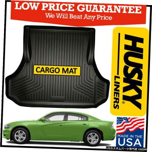 Floor Mat nXL[Ci[EFU[r[^[AJ[S}bgCi[2011-2020_bW`[W[ɓK Husky Liners Weatherbeater Rear Cargo Mat Liner fits 2011-2020 Dodge Charger