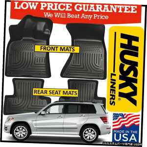 Floor Mat nXL[EFU[r[^[tA}bg2013-2015ZfXxcGLK250 / 2010-15 GLK350 Husky Weatherbeater Floor Mats fit 2013-2015 Mercedes-Benz GLK250/2010-15 GLK350