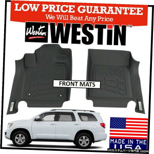 Floor Mat EFXeBVAtBbgtg1ڃtA}bgtBbg2007-2014GMCVGubN Westin Sure-Fit Front 1st Row Floor Mats fit 2007-2014 GMC Sierra BLACK