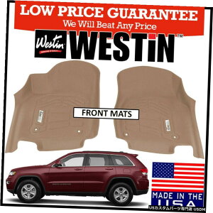 Floor Mat Westin Sure-Fit Front Row Floor Mats fit 2015-2018 Dodge Durango TAN Westin Sure-Fit Front Row Floor Mats fit 2015-2018 Dodge Durango TAN �y���s�A���i�z