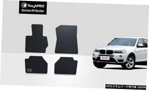 Floor Mat BMWX3�I�[���E�F�U�[�J�X�^���t�B�b�g2004-2010 ToughPRO Floor Mats Black For BMW X3 All Weather Custom Fit 2004-2010 �y���s�A���i�z