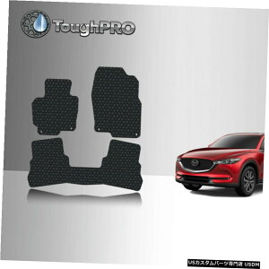 Floor Mat ToughPROtA}bgubN}c_CX-5I[EFU[JX^tBbg2017-2021 ToughPRO Floor Mats Black For Mazda CX-5 All Weather Custom Fit 2017-2021