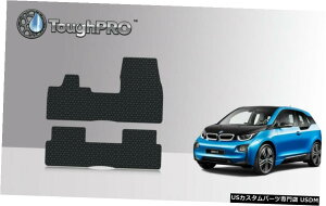 Floor Mat BMWi3I[EFU[JX^tBbg2014-2021pToughPROtA}bgubN ToughPRO Floor Mats Black For BMW i3 All Weather Custom Fit 2014-2021
