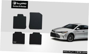 Floor Mat ToughPRO�t���A�}�b�g�u���b�N�g���^�A�o�����I�[���E�F�U�[�J�X�^���t�B�b�g2013-2018 ToughPRO Floor Mats Black For Toyota Avalon All Weather Custom Fit 2013-2018 �y���s�A���i�z