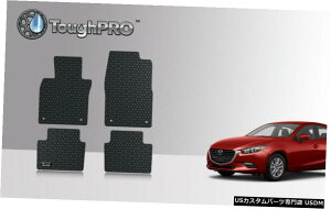 Floor Mat ToughPROtA}bgubN}c_3I[EFU[JX^tBbg2019-2021 ToughPRO Floor Mats Black For Mazda 3 All Weather Custom Fit 2019-2021