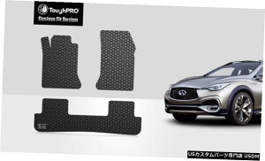 Floor Mat ToughPROtA}bgubNCtBjeBQX30I[EFU[JX^tBbg2017-2020 ToughPRO Floor Mats Black For Infiniti QX30 All Weather Custom Fit 2017-2020