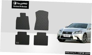 Floor Mat ToughPROtA}bgubNNTXGS3502WD / RWDI[EFU[2007-2011 ToughPRO Floor Mats Black For Lexus GS350 2WD/RWD All Weather 2007-2011