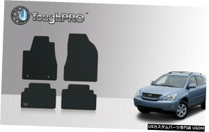 Floor Mat ToughPROtA}bgubNNTXRX350I[EFU[JX^tBbg2007-2009 ToughPRO Floor Mats Black For Lexus RX350 All Weather Custom Fit 2007-2009