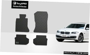 Floor Mat BMW530iI[EFU[JX^tBbg2017-2020pToughPROtA}bgubN ToughPRO Floor Mats Black For BMW 530i All Weather Custom Fit 2017-2020