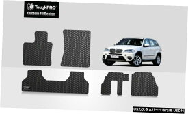 Floor Mat ToughPROフロアマット+ BMWX5オールウェザーカスタムフィット2007-2013 ToughPRO Floor Mats + 3rd Row Black For BMW X5 All Weather Custom Fit 2007-2013