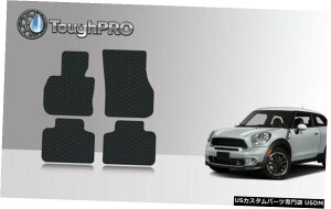 Floor Mat ToughPROtA}bgubN~jN[p[Jg[}I[EFU[2017-2021 ToughPRO Floor Mats Black For Mini Cooper Countryman All Weather 2017-2021