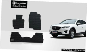 Floor Mat ToughPROtA}bgubN}c_CX-5I[EFU[JX^tBbg2013-2016 ToughPRO Floor Mats Black For Mazda CX-5 All Weather Custom Fit 2013-2016