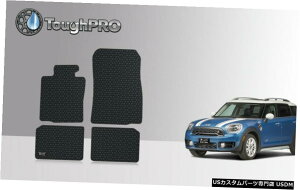 Floor Mat ToughPROtA}bgubN~jN[p[Jg[}I[EFU[2010-2016 ToughPRO Floor Mats Black For Mini Cooper Countryman All Weather 2010-2016