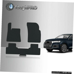 Floor Mat ToughPROtA}bgubNAAEfBQ7I[EFU[JX^tBbg2017-2021 ToughPRO Floor Mats Black For Audi Q7 All Weather Custom Fit 2017-2021