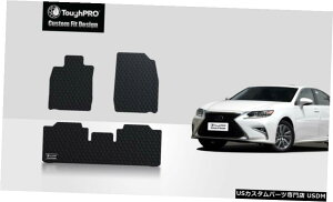 Floor Mat ToughPRO�t���A�}�b�g�u���b�N���N�T�XES300h�I�[���E�F�U�[�J�X�^���t�B�b�g2013-2018 ToughPRO Floor Mats Black For Lexus ES300h All Weather Custom Fit 2013-2018 �y���s�A���i�z