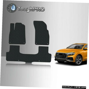 Floor Mat ToughPROtA}bgubNAAEfBQ8I[EFU[JX^tBbg2019-2021 ToughPRO Floor Mats Black For Audi Q8 All Weather Custom Fit 2019-2021