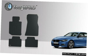 Floor Mat BMW330iI[EFU[JX^tBbg2019-2021pToughPROtA}bgubN ToughPRO Floor Mats Black For BMW 330i All Weather Custom Fit 2019-2021