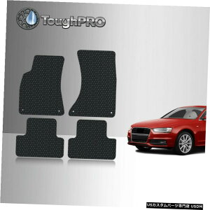 Floor Mat ToughPROtA}bgubNAAEfBA4I[EFU[JX^tBbg2008-2016 ToughPRO Floor Mats Black For Audi A4 All Weather Custom Fit 2008-2016
